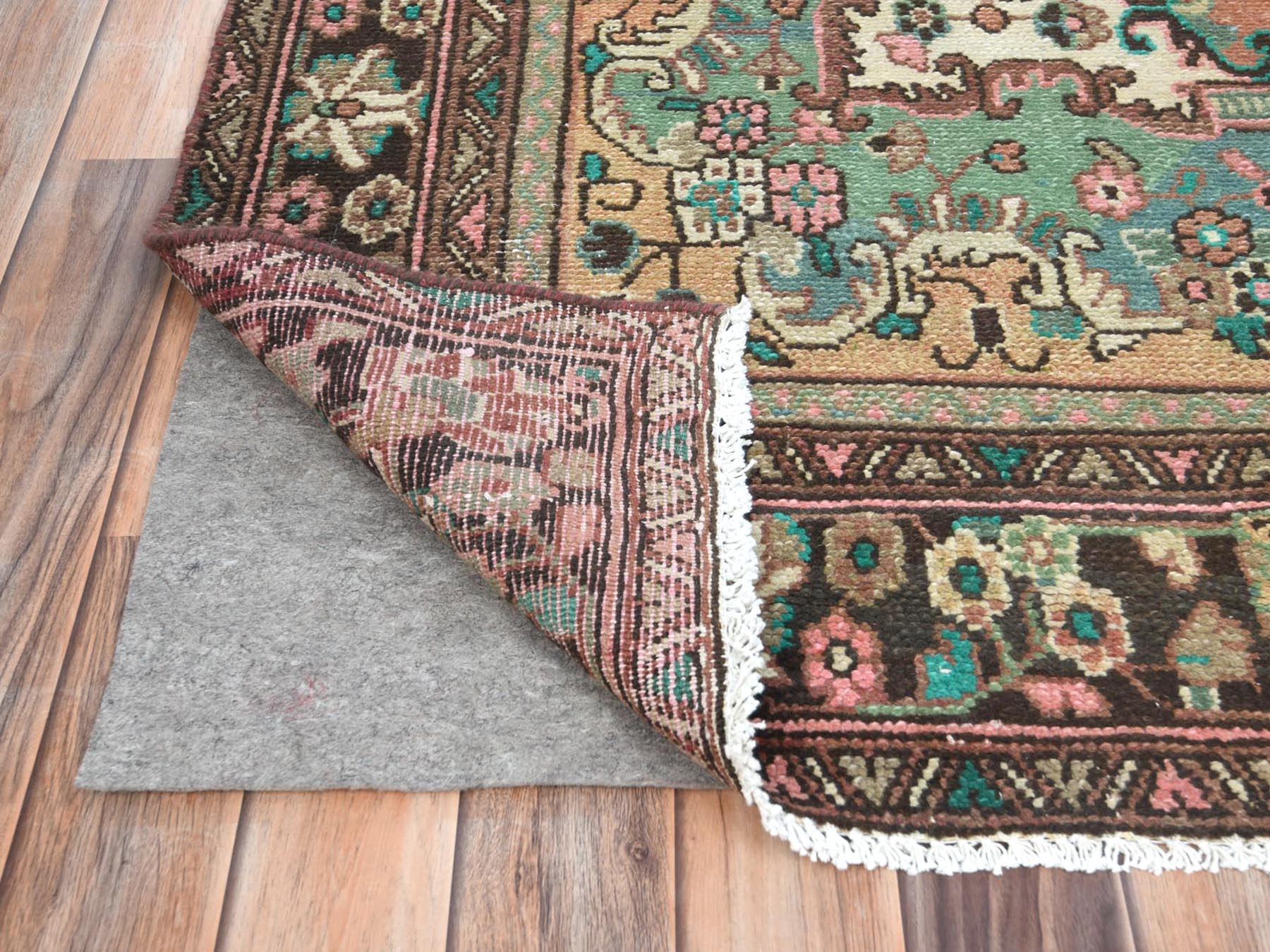 Overdyed & Vintage Rugs LUV730836